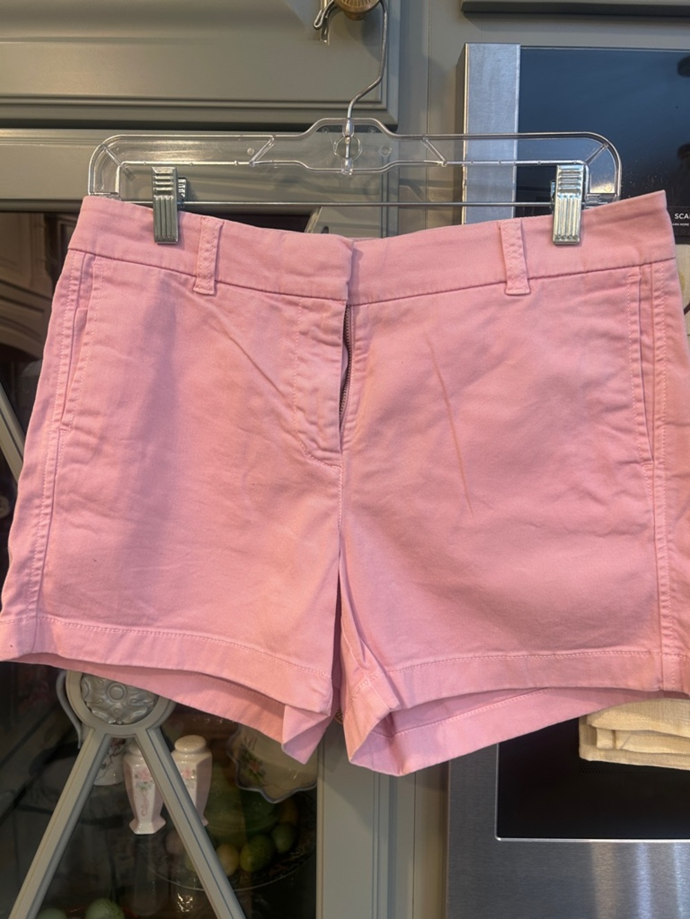 J. Crew Pink Cotton Chino Shorts 4